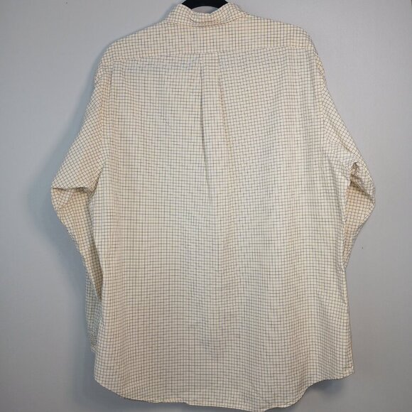 RALPH LAUREN CUSTOM FIT, LONG SLEEVE, BLUE LABEL BLAKE PLAID SHIRT, SIZE 17 1\2 - Picture 2 of 4